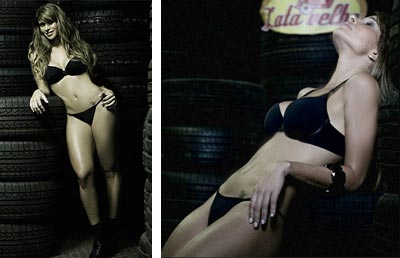 Dany Bananinha em fotos para o Paparazzo